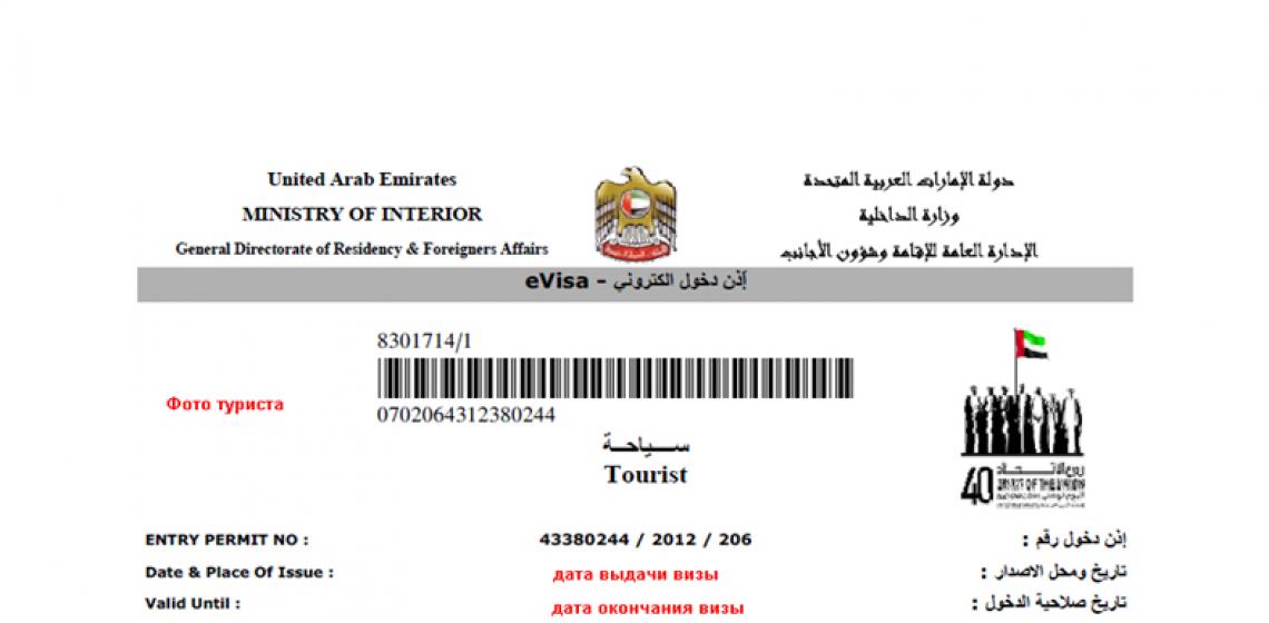 Нужно ли заранее оформлять загранпаспорт и визу в оаэ Оформление визы в объединенные арабские эмираты
